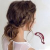 Unique Bargains Women's Classic Ponytail Hairpin 3.15"x1.18"x1.26" 1 Pc - 2 of 3