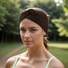 Unique Bargains Comfortable Cross Knitted Headband 1 Pc - 2 of 4