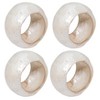 Saro Lifestyle Textured Capiz Napkin Ring (Set of 4) - 2 of 4