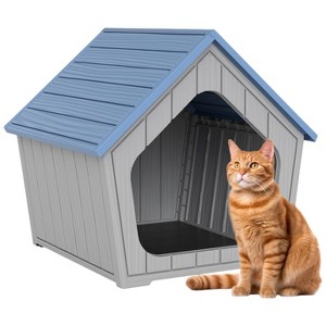 AZL1 Life Concept Dog House Cat Indoor Outdoor Durable Resin