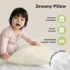 KeaBabies Toddler Pillow - Soft Organic Cotton Kids Pillows for Sleeping - Travel Pillow for Kids Age 2-5 - 4 of 4