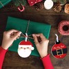 Big Dot of Happiness Jolly Santa Claus - Christmas Party Decorations - Christmas Tree Ornaments - Set of 12 - 3 of 4