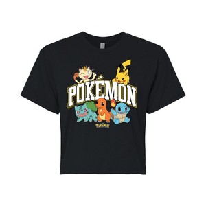 Women's - Pokémon - Pokémon Athletic Cropped Graphic T-Shirt - 1 of 4