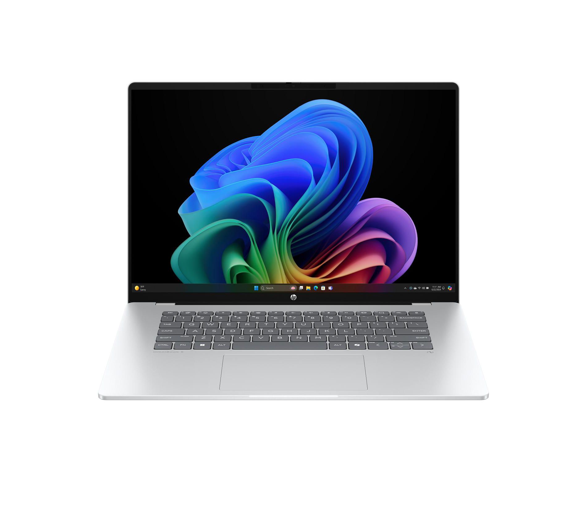 HP OmniBook 5 Laptop Computer 16" 2K Snapdragon X 16 GB memory;256 GB SSD