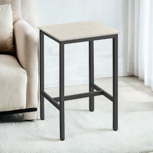 Pub Table Bar Height Table Counter Height Table Square Table High Top Table Small Kitchen Table For 2 Short Table Counter Height Bar Table - 1 of 3