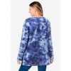 Woman Within Ultra Soft Waffle Thermal Sweatshirt - 3 of 4
