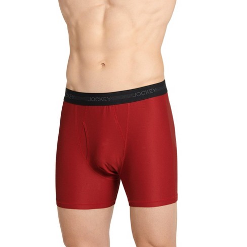 Jockey Men's Underwear Sport Silver Cotton Stretch 9 Long Leg