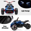 12V Kids Ride-On ATV, 3-Wheeler Electric Motorcycle for Toddlers Ages 3-8 – Battery Powered Toy Car with LED Lights - 4 of 4