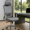 Adjustable Ergonomic Office Chair with Breathable Mesh Seat and Lumbar Support, Swivel Task Chair for Office or Study – The Pop Home - 2 of 4