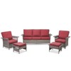 Buenhomino Outdoor Patio All-Weather Wicker Furniture Set - 3 of 4