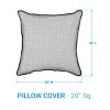 Park Designs We Wish You Christmas 20" Pillow Cover - 4 of 4