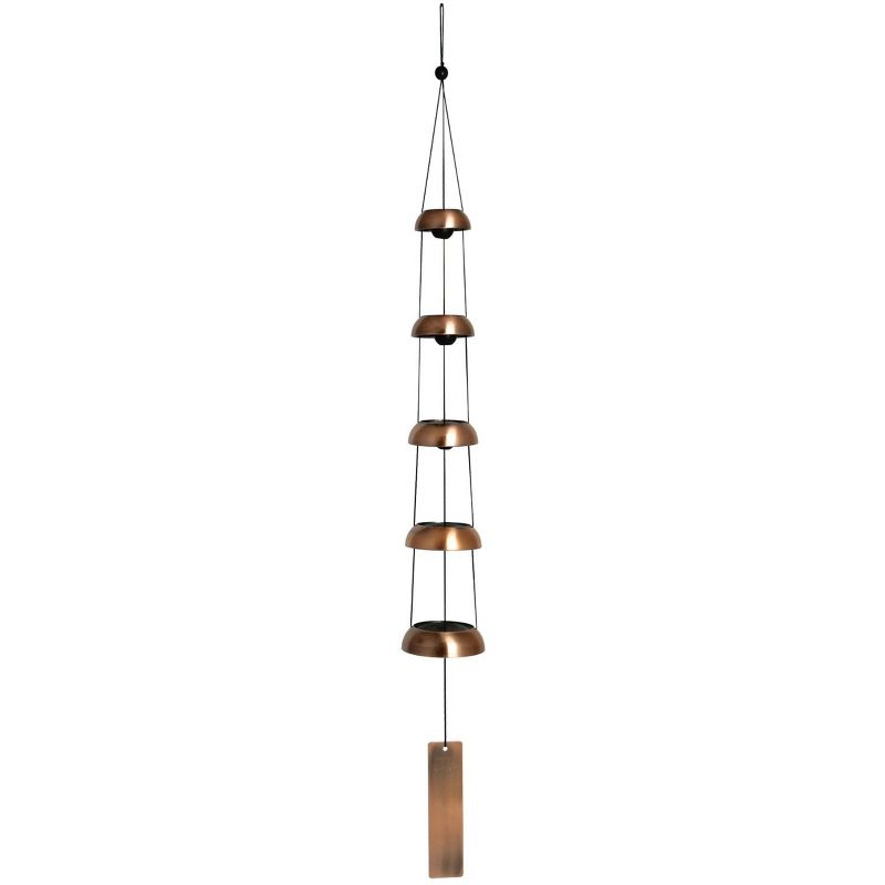 Woodstock Wind Chimes Signature Collection, Woodstock Temple Bells, Quintet, 32'' Wind Bell, 1 of 10