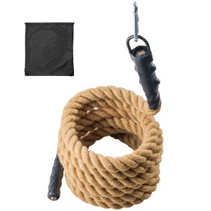 VEVOR Gym Climbing Rope, 1.5" Diameter 20 ft Length Gym Fitness Training Rope, Gym Exercise Workout Rope for Adults, Climbing Rope for Fitness - 1 of 4
