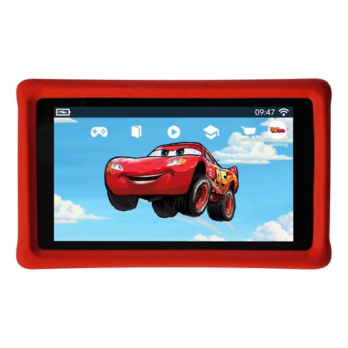 Pebble Gear Disney Cars 7 Kids Wi Fi Tablet With 16gb Storage Red Pg Target