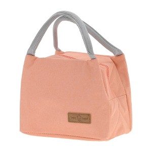 Unique Bargains Reusable Insulated Lunch Tote Bag with Large Capacity for Office Work Picnic Beach or Travel - 1 of 4