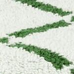 hunter green-cream