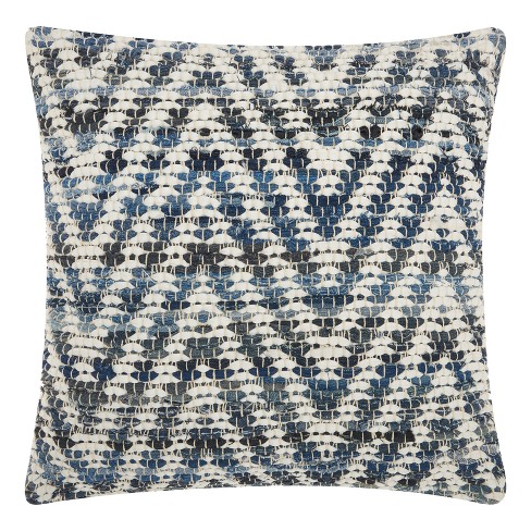 Blue Zig Zag Throw Pillow Mina Victory Target
