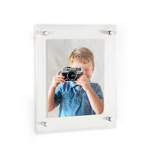 ArtToFrames 12x16 Floating Acrylic Picture Frame