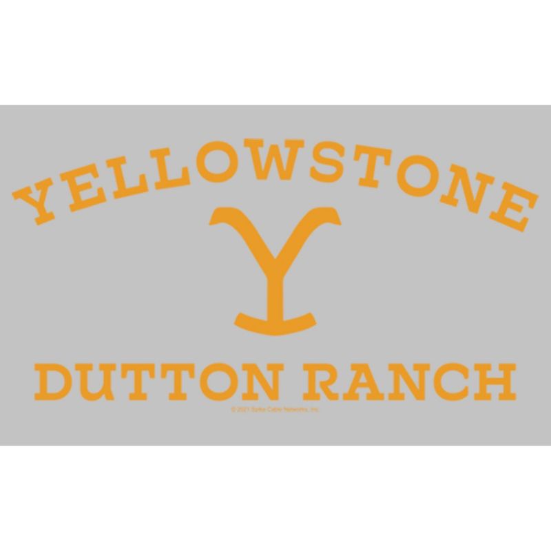 Women's Yellowstone Large Dutton Ranch Brand T-Shirt, 2 of 5