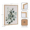 Kate & Laurel All Things Decor 16"x20" Gallery Modern Botanical Watercolor in Muted Teal Print by The Creative Bunch Studio Natural - 3 of 4