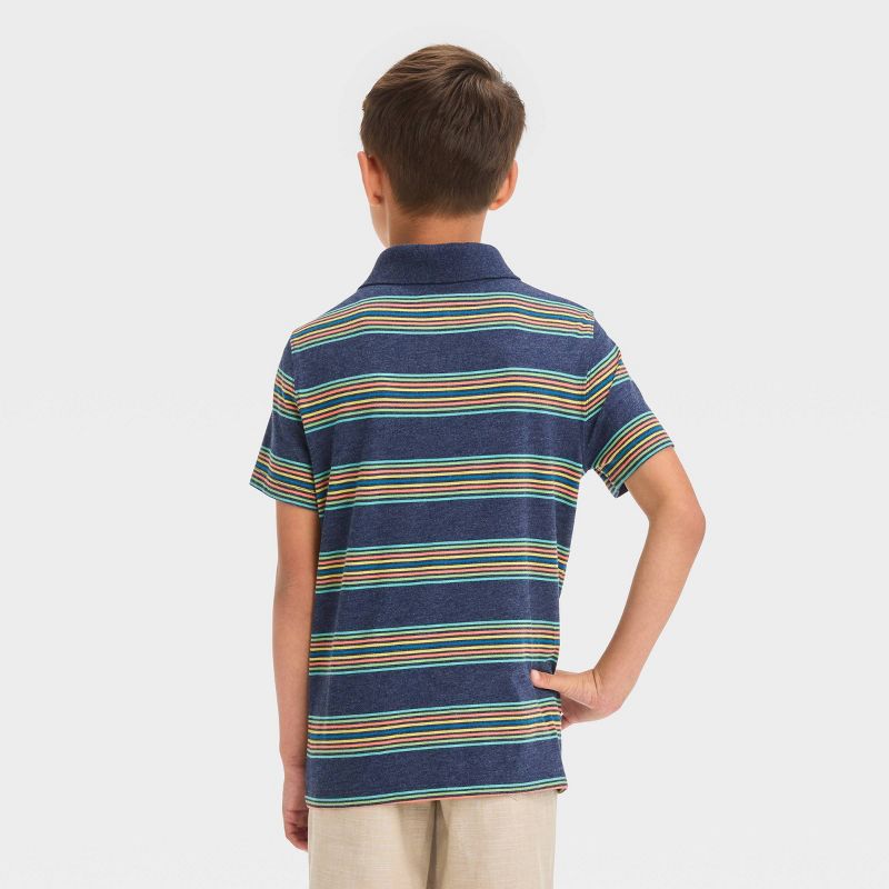 Boys' Short Sleeve Polo Shirt - Cat & Jack™, 3 of 5