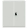 vidaXL File Cabinet Light Gray 35.4 in.x15.7 in.x41.3 in. Steel - 3 of 4