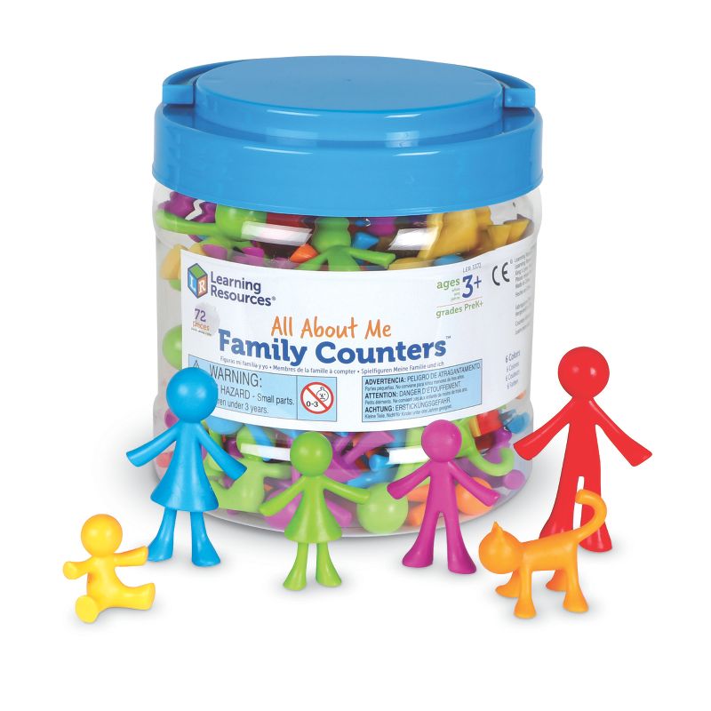 Learning Resources All About Me Family Counters Set, 1 of 9