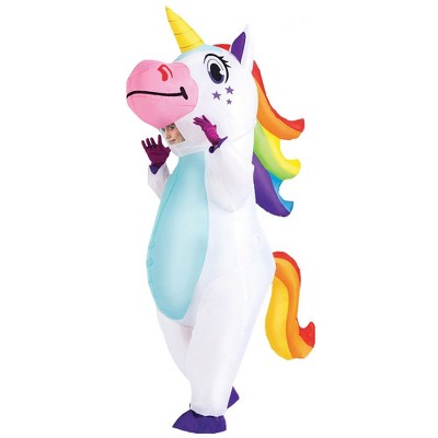 Joyfy Adult Halloween Inflatable Costume Unicorn Inflatable Blow Up Costume for Halloween Dress up Party