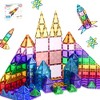 PICASSO-TILES Magnetic Tiles, Educational Building Blocks, Stem Toy for Kids, Travel Size, 30 Piece - 2 of 4