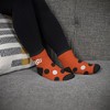 NCAA Oklahoma State Cowboys Big Dot Fuzzy Sleep Soft Socks - 3 of 3