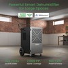 Waykar 155-216 pt. 7500 sq.ft. Powerful Commercial Dehumidifier with Built-in Pump for Basements, Workshops and Warehouse, Auto Restart, Bucketless - 2 of 4
