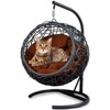 Chery Life Cat Swing Bed with Stand & Cushion, Rattan Wicker Swing Chair, Hanging Swinging Cat Bed for Cats, Small Dogs, and Small Animals - 4 of 4