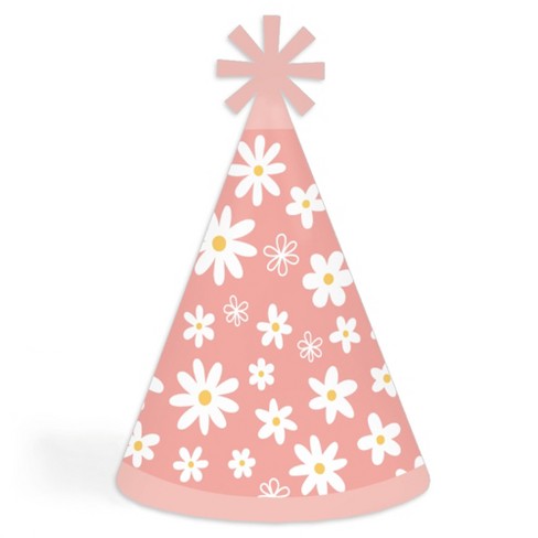 pink party hat clipart