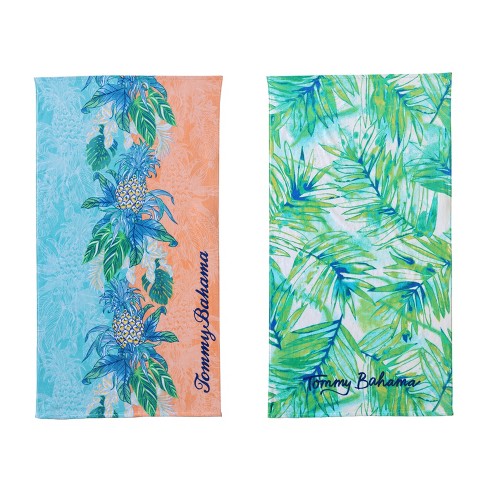 Tommy Bahama Home Printed Beach 100% Cotton Bath Towels