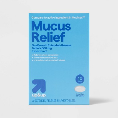 Mucus Relief Extended Release Tablets - 20ct - up&up™