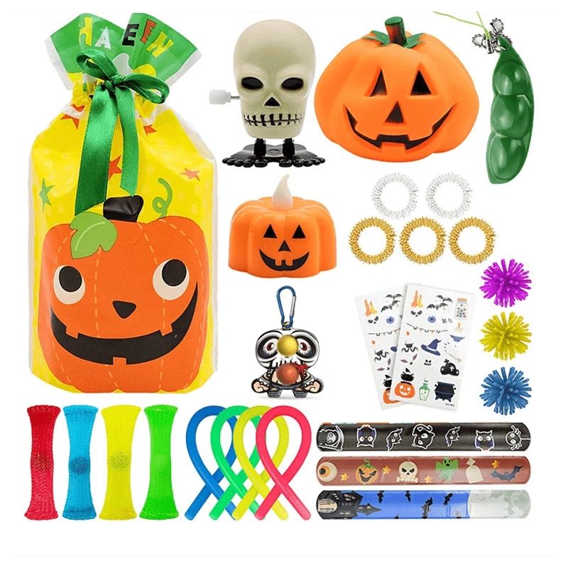 Link 26 Piece Halloween Fidget Sensory Toy Set With BONUS Gift Bag Perfect For Trick Or Treating, 1 of 8