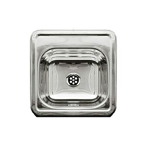 ALFI  Decorative Square Drop-in Entertainment/Prep Sink with a Smooth Surface - 1 of 2