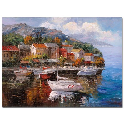 Trademark Fine Art-Joval 'At Sea' Canvas Art
