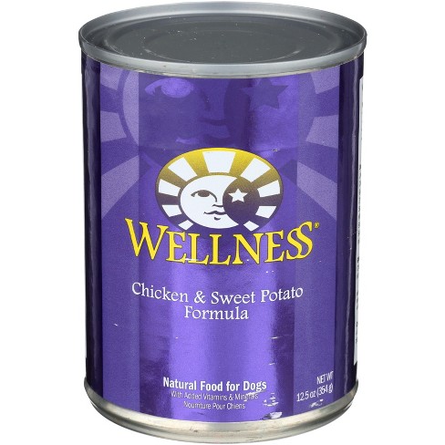 Wellness Chicken & Sweet Potato Formula Canned Dog Food - Case of 12 - 12.5 oz - image 1 of 1