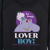 Women's - Disney Princess - Ursula So Long Lover Boy Lightweight French Terry Wide Neck Long Sleeve Shirt - 2 of 4