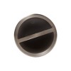 Saturday Knight Ltd Roche Sturdy Iron Bath Toothbrush Holder - 4.22x3.21x3.21", Nickel - 3 of 4