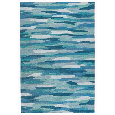 Liora Manne Capri Abstract Indoor/Outdoor Rug..