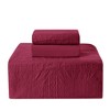 Clara Clark Toddler Quilts, 3 Piece Bedspread Coverlet Set, All Season Toddler Bedding Set - 2 of 4