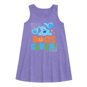 - Blue's Clues & You! - Boo's Clues Graphic Sleeveless Aline Dress - 1 of 3