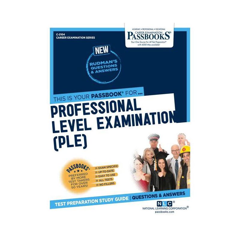 Professional Level Examination (Ple) (C-2104) - (Career Examination) by  National Learning Corporation (Paperback), 1 of 2