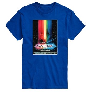 Men's - Star Trek - Retro Movie Poster Short Sleeve Graphic T-Shirt - 1 of 4