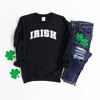 Simply Sage Market Women's Graphic Sweatshirt Irish Varsity St. Patrick's Day - 2 of 2