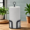Pfaltzgraff Basics Farmstand Paper Towel Holder - 14-Inch Sturdy Kitchen Rack for Countertop, Durable Carbon Structural Steel - 4 of 4