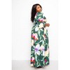 Slickblue Puff Sleeve Button Front Dress, Trendy Design with Chic Button Detail, Color & Size Options - 3 of 4