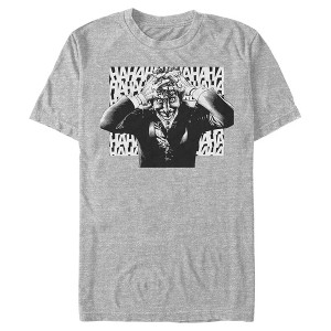 Men's Batman Joker Hahaha Crazed Look T-Shirt - 1 of 4